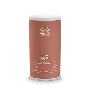 Mattisson HealthStyle Biologisch Acai Poeder 125GR