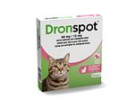 Dronspot 60mg/15mg Spot On Ontwormingsmiddel Voor Middelgrote Katten Pipet 2ST