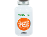VitOrtho Magnesium Bisglycinaat en Taurine 100mg Tabletten 100TB