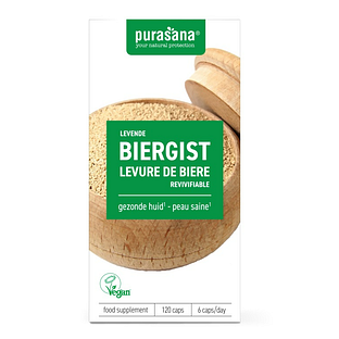 Purasana Levende Biergist Capsules 120CP
