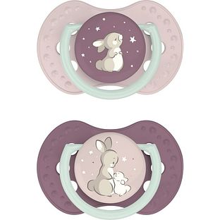 Difrax LOVI Dynamic Pacifier 3-6 Months - Girl 2ST