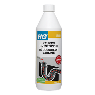 HG Keuken Ontstopper - voor hardnekkige verstoppingen 1LT