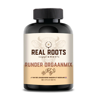 Real Roots Runder Orgaanmix Capsules 180CP