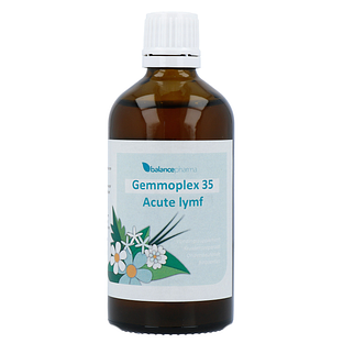 Balance Pharma Gemmoplex HGP 035 Acute Lymf 100ML Balance Pharma Gemmoplex HGP 035 Acute Lymf 100ML