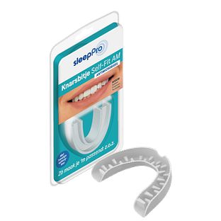 SleepPro Knarsbitje Self-Fit AM (anti-microbieel) 1ST SleepPro Knarsbitje Self-Fit AM (anti-microbieel) 1ST