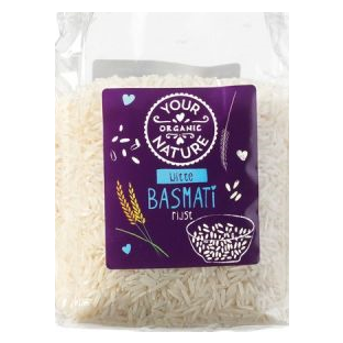 Your Organic Nature Witte Basmatirijst 400GR