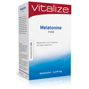 Vitalize Melatonine Puur 0,299 mg Tabletten 180TB