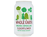 Whole Earth Organic Sparkling Elderflower 330ML Whole Earth Organic Sparkling Elderflower 330ML