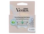 Gillette Venus Satin Care Huid & Schaamhaar Navulmesjes 4ST