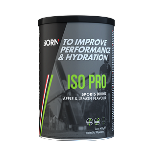 Born Iso Pro Sports Drink - Apple Lemon 400GR