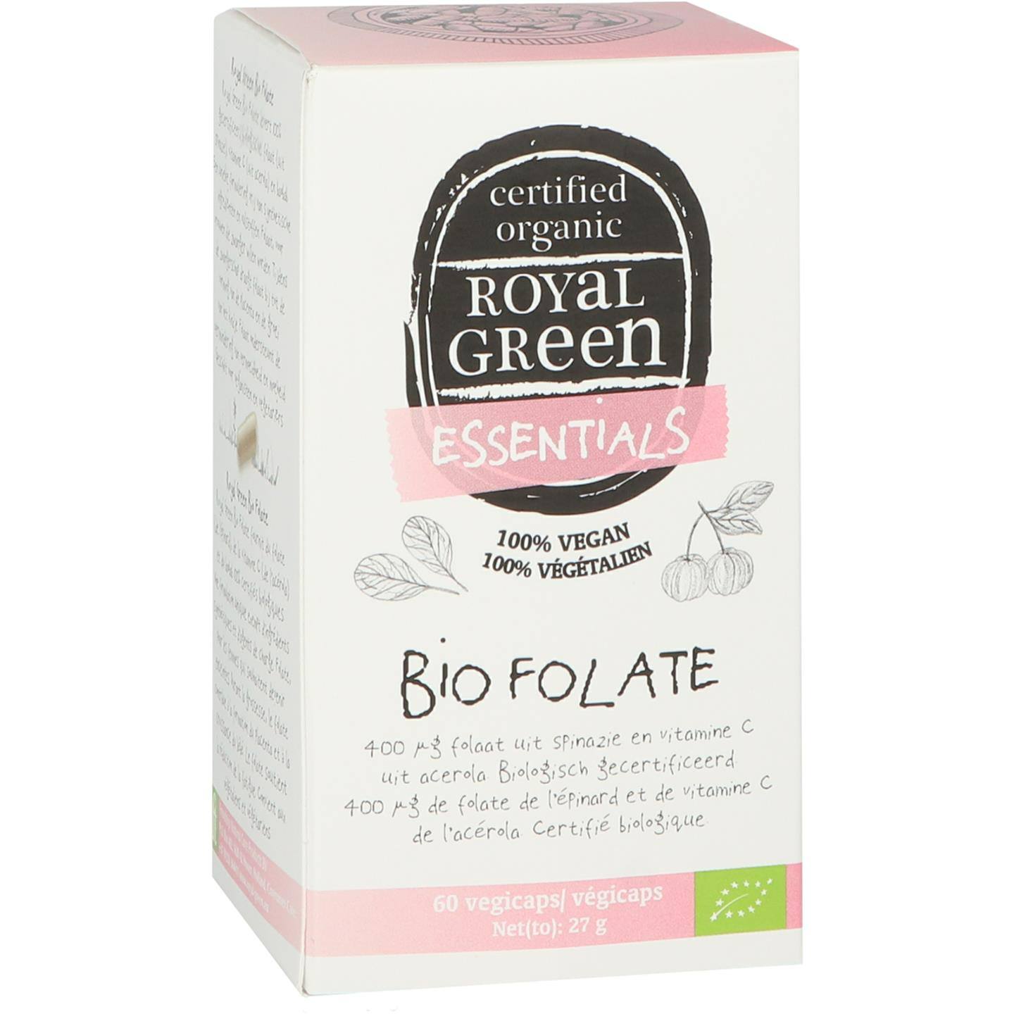 Royal Green Bio Folate Capsules 60VCP