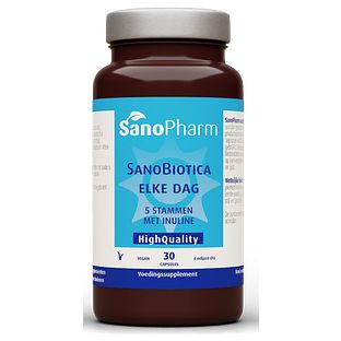 Sanopharm SanoBiotica Elke Dag Capsules 30CP Sanopharm SanoBiotica Elke Dag Capsules 30CP
