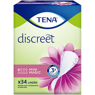 TENA Discreet Mini Magic Inlegkruisjes 34ST