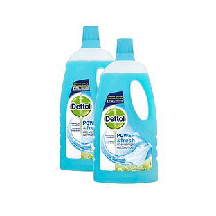 Dettol Power & Fresh Allesreiniger Katoenfris Duo 2x1000ML