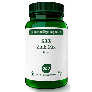 AOV 533 Zink Mix Vegacaps 60VCP