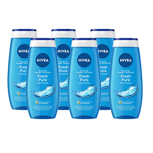 Nivea Fresh Pure Douchegel Multiverpakking 6x250ML Nivea Fresh Pure Douchegel Multiverpakking 6x250ML