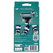 Gillette Mach3 Scheersysteem & 3 Mesjes 1ST Achterkant verpakking