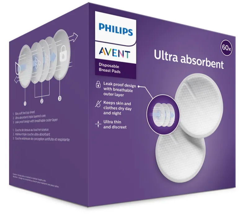 Avent Ultra Absorberende Borstkompressen afbeelding