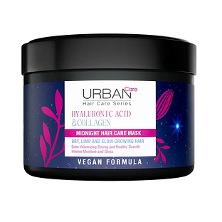 Urban Care Hyaluronic Acid & Collagen Midnight Hair Care Mask 50ML