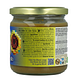 Monki Biologische Zonnebloempasta Met Zeezout 330GR Zijkant verpakking, ingredienten
