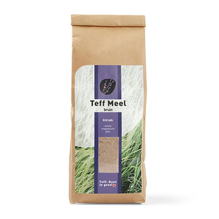 Teff Meel Bruin 500GR Teff Meel Bruin 500GR