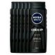Nivea Men Deep Clean Shower Gel Voordeelverpakking 6x500ML