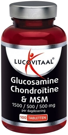 Lucovitaal Glucosamine Chondroïtine en MSM Tabletten 100TB