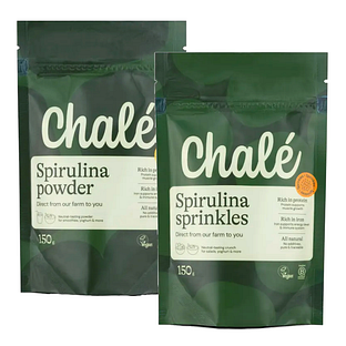 Chalé Spirulina - Powder en Sprinkles - 2 Stuks