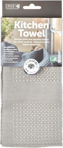 Smart Microfiber System Keukenhanddoek Grijs afbeelding