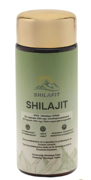 Shilafit Shilajit 500mg Capsules 120CP