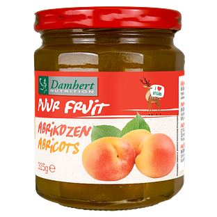 Damhert Puur Fruit Confituur Abrikozen 315GR