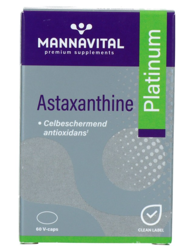 MannaVital Astaxanthine Platinum Capsules 60VCP