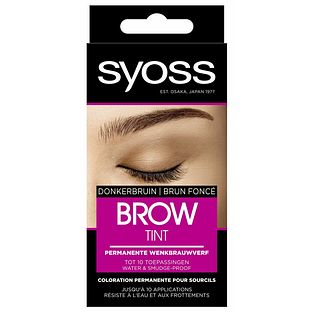 Syoss Brow Tint Donkerbruin 1ST