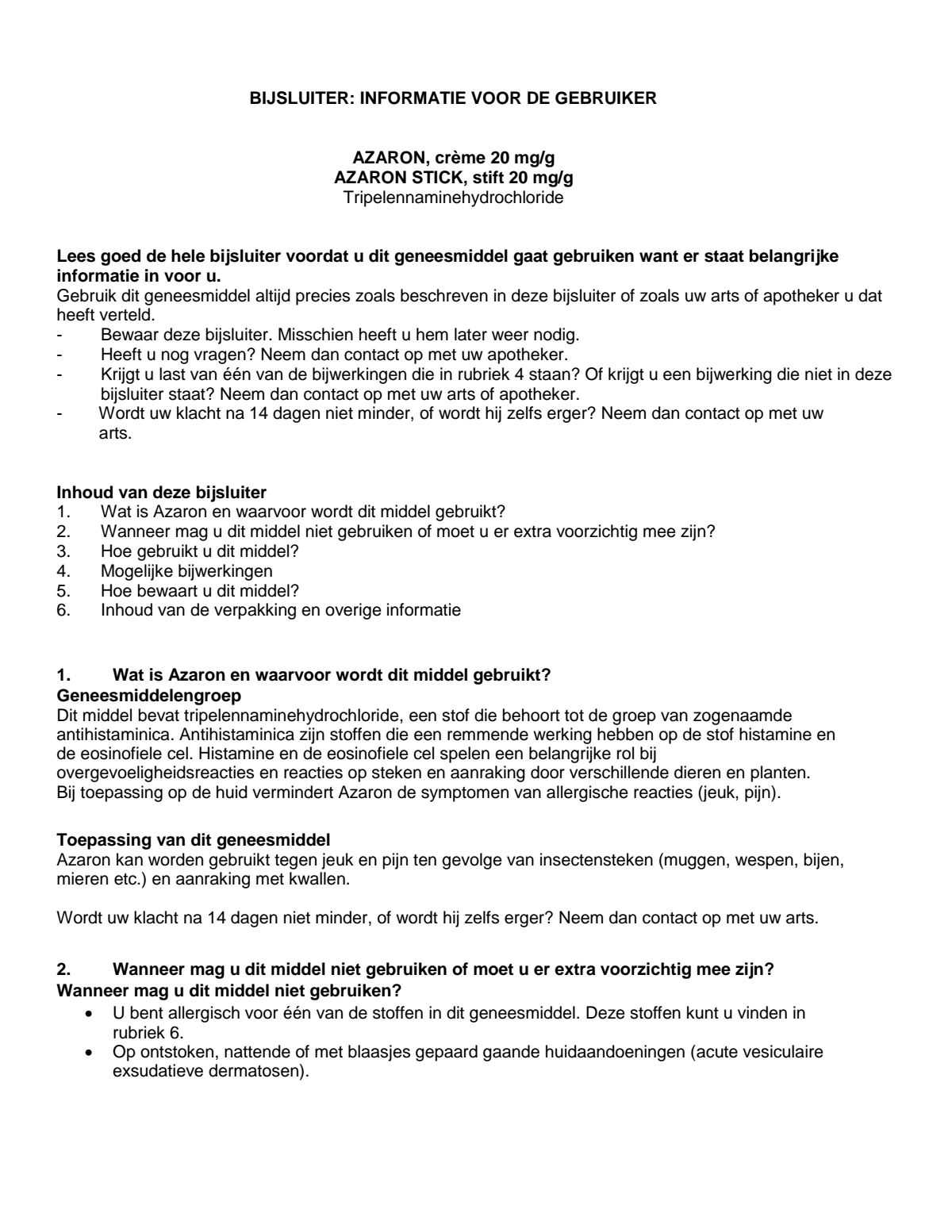 Stick Insectenbeten afbeelding van document #1, leaflet