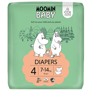 Moomin Baby Luier Maat 4 Maxi 42ST