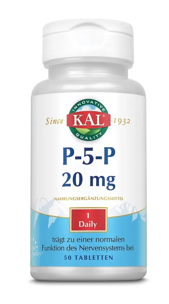 Kal P-5-P 20mg Tabletten afbeelding