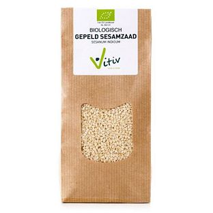 Vitiv Biologisch Gepeld Sesamzaad 250GR