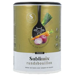 Sublimix Rundsbouillon Poeder 220GR