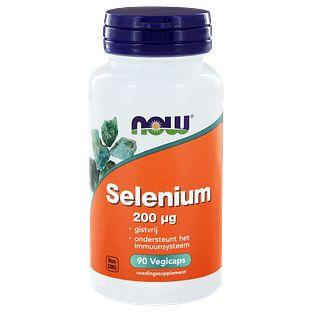 NOW Selenium 200mcg Capsules 90VCP