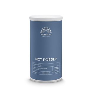 Mattisson HealthStyle MCT Poeder Coconut Pure 160GR