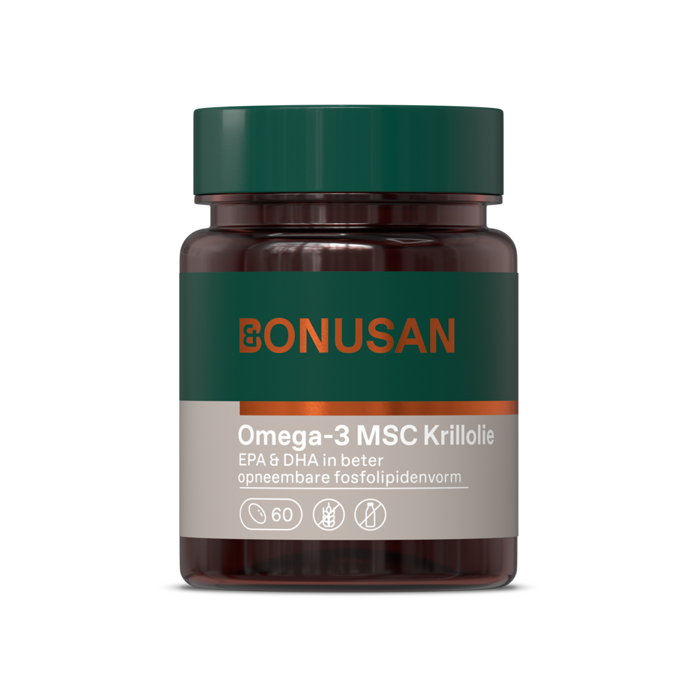 Bonusan Omega-3 MSC Krillolie Softgels