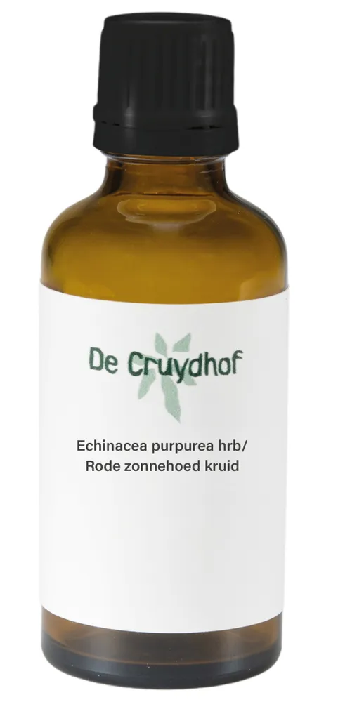 De Cruydhof Cruydhof Echinacea Purpurea Hrb/Rode Zonnehoed Kruid Druppels 50ML