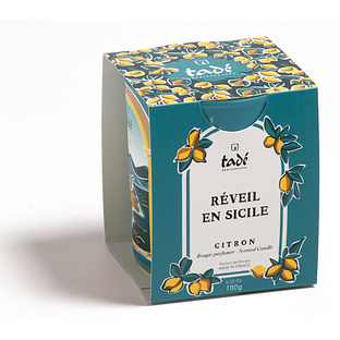 Tadé Réveil en Sicile Citroen Geurkaars 180GR Tadé Réveil en Sicile Citroen Geurkaars 180GR