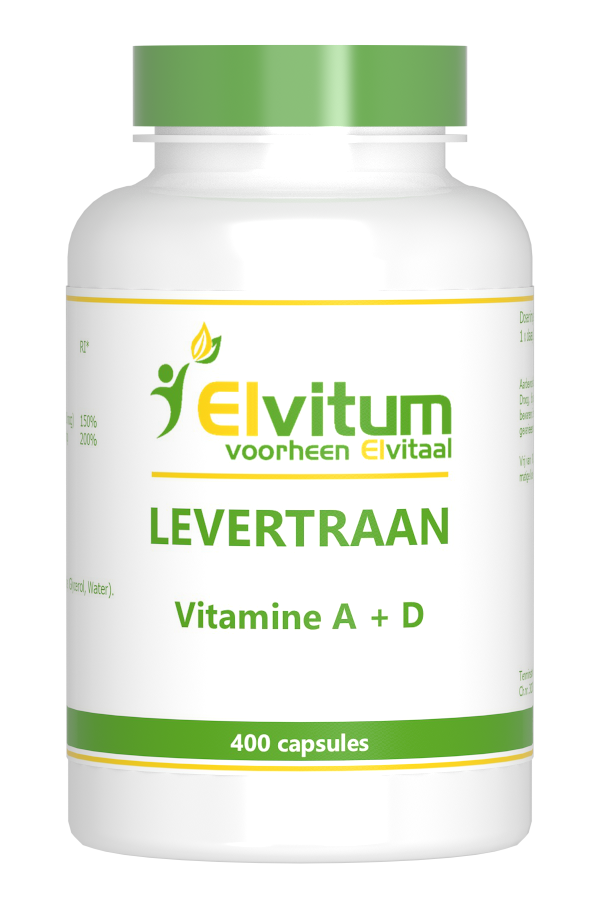 Elvitum Levertraan Capsules 400CP