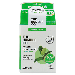 The Humble Co. Natural Mouthwash Fresh Mint 500ML