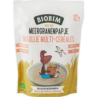 Biobim Biologische Meergranenpap 12+M 200GR Biobim Biologische Meergranenpap 12+M 200GR