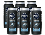 Nivea Men Rock Salts Douchegel Voordeelverpakking 6x500ML