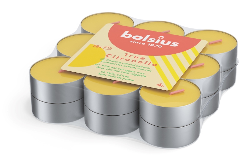 Bolsius True Citronella Theelichtjes afbeelding
