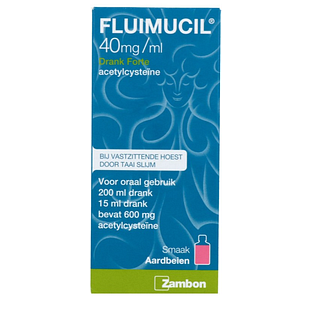 Fluimucil 40mg (4%) Drank Forte 200ML