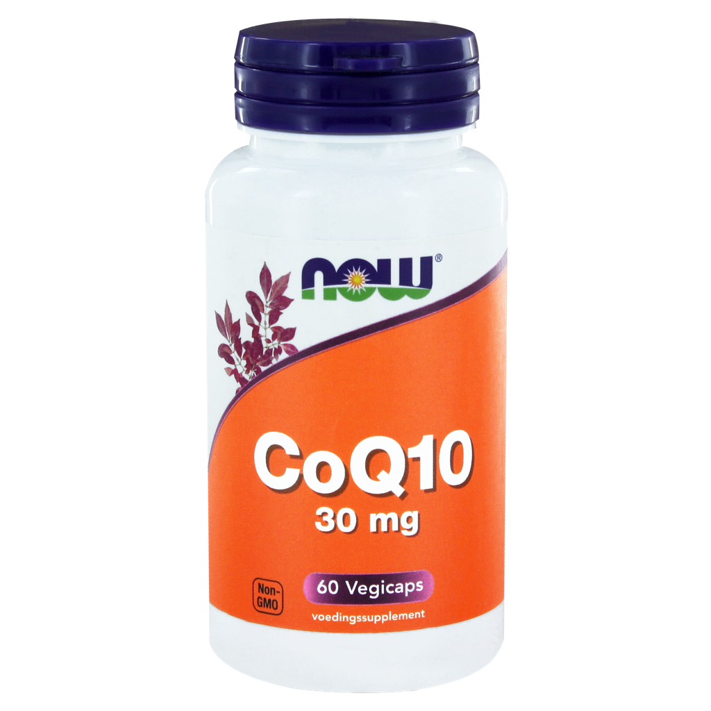NOW CoQ10 30mg Capsules afbeelding 1